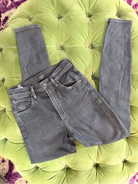 Citizens Of Humanity Slim High-Rise Jeans in Charcoal